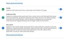 Enhanced  Measurement Events in Google Analytics 4