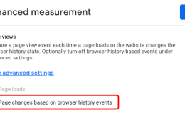 Enhanced Measurement Events in Google Analytics 4