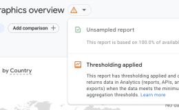 Understanding Data Thresholds in Google Analytics 4