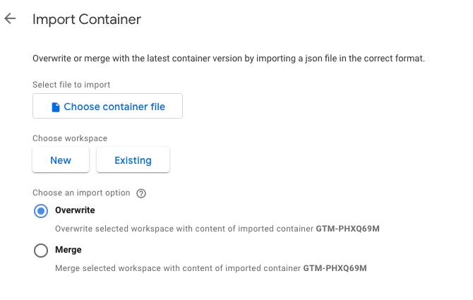 How to Export and Import GTM Container Configurations? How to Export and Import GTM Container Configurations?