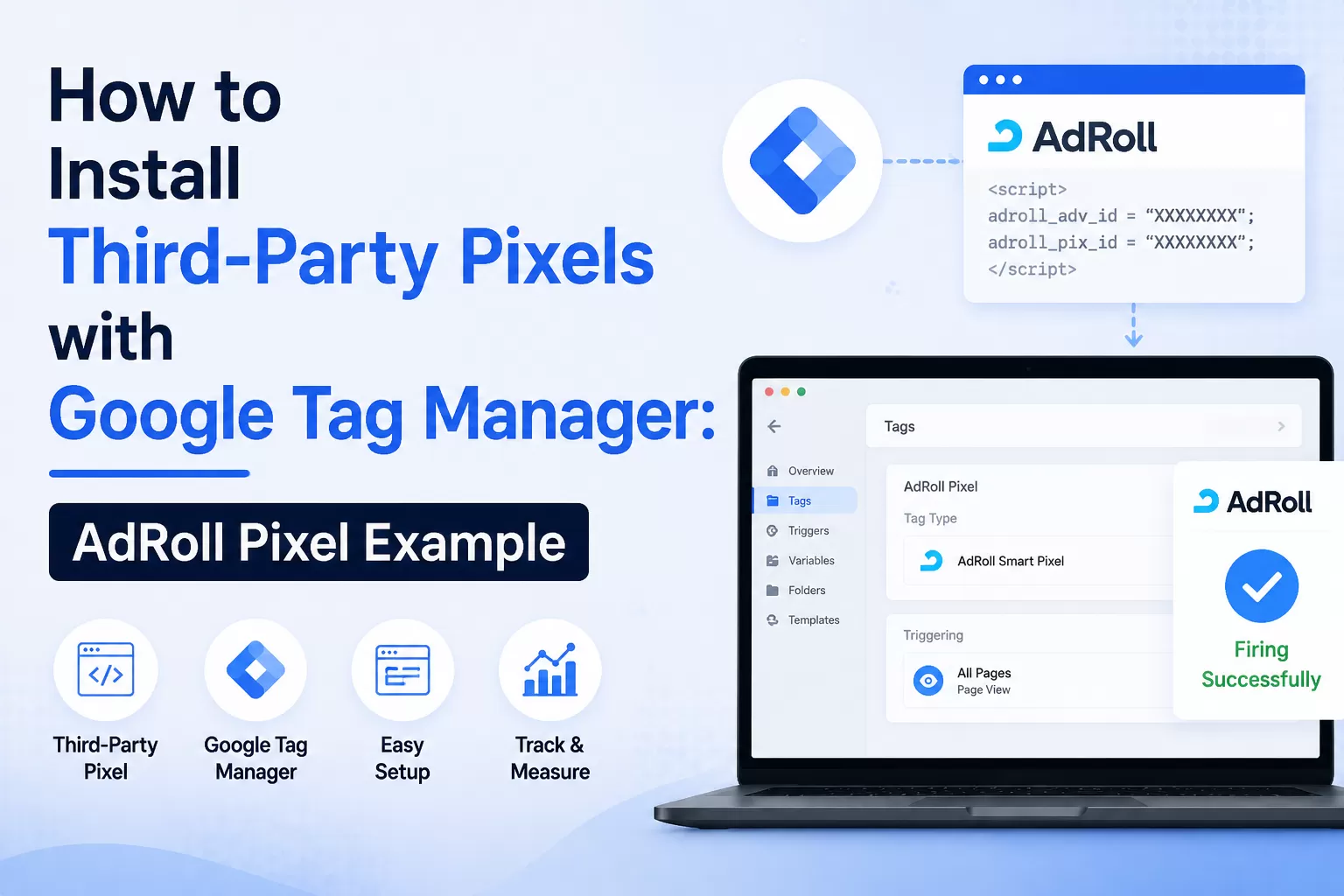 How to Install Third-Party Pixels with Google Tag Manager