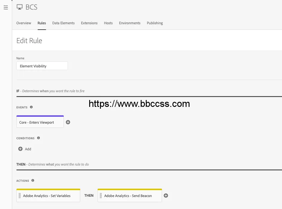 Ho to Track Implement Element Visibility in Adobe Launch Ho to Track Implement Element Visibility in Adobe Launch