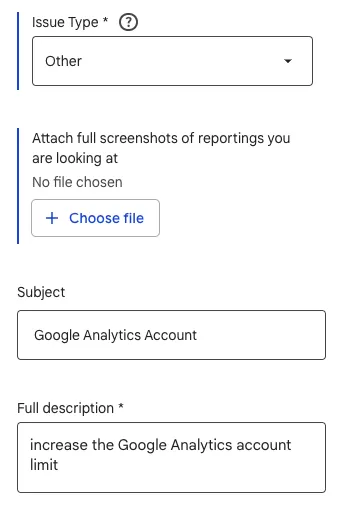 How to Increase Your Google Analytics Account Limit How to Increase Your Google Analytics Account Limit