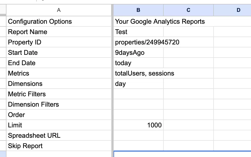 Export Google Analytics 4 Data with Google Sheet How to Export GA4 Data to Google Sheets (Step-by-Step)