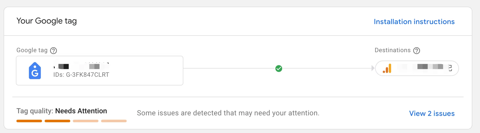"Your Google Tag Isn't Configured Correctly" Warning in GA4? Don't Panic. "Your Google Tag Isn't Configured Correctly" Warning in GA4? Don't Panic.