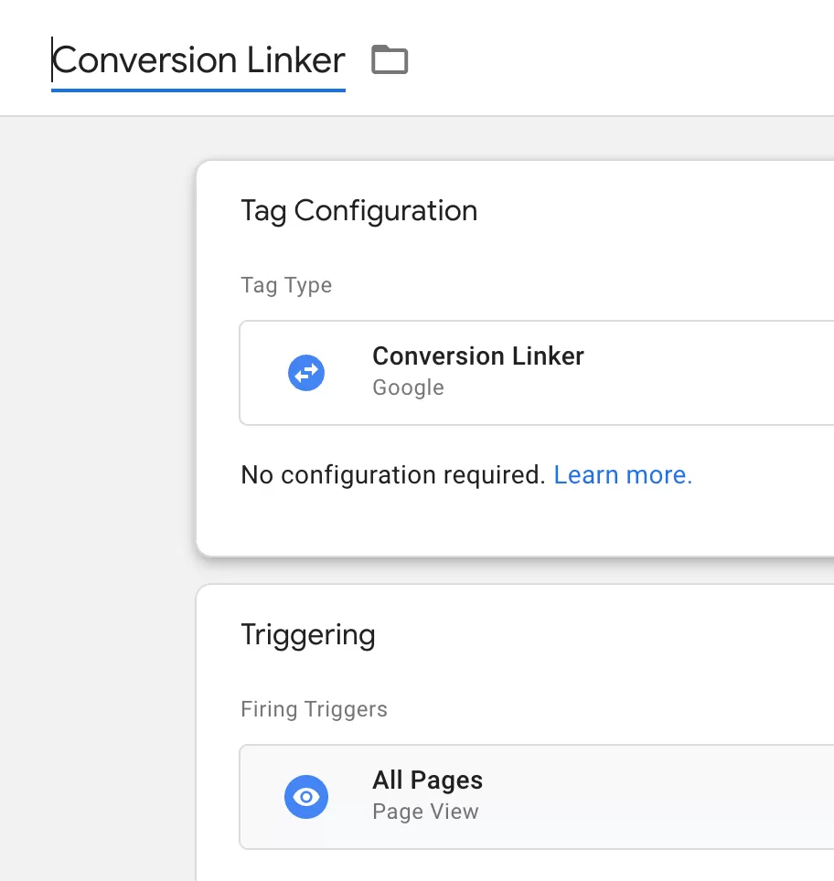 Conversion Linker in GTM: Complete Guide Conversion Linker in GTM: Complete Guide