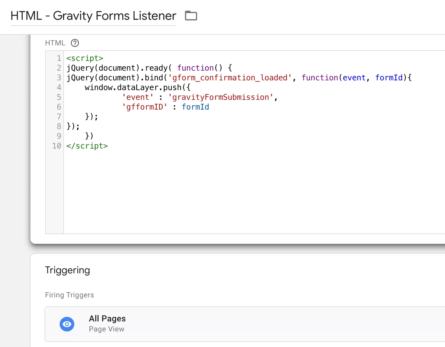 Form Tracking for Gravity Forms on Google Tag Manager Form Tracking for Gravity Forms on Google Tag Manager