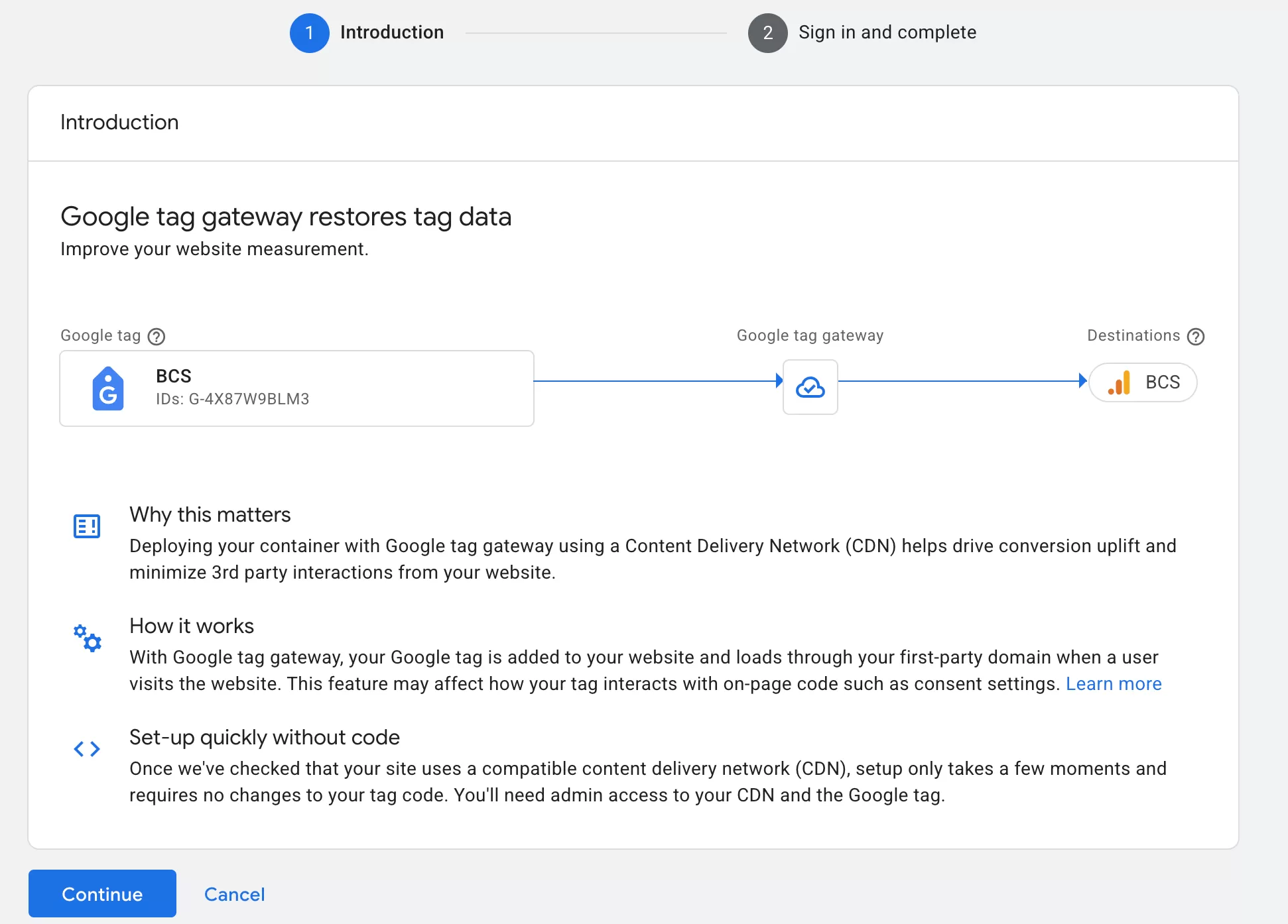 Google Tag Gateway: CloudFlare Setup Example Google Tag Gateway: CloudFlare Setup Example