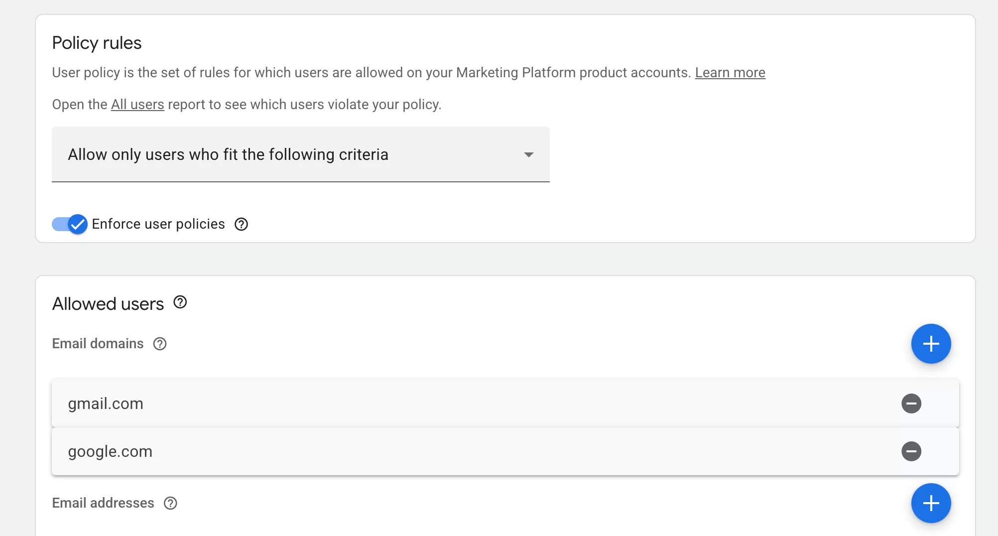 "This user did not satisfy this organization's user policy" — GA4 Error Fix "This user did not satisfy this organization's user policy" — GA4 Error Fix