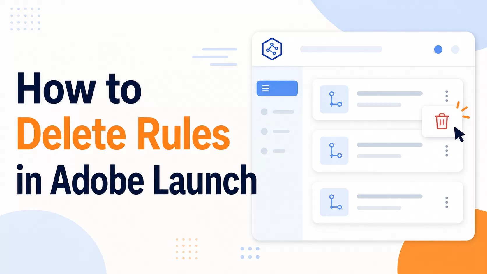 How to Delete Rules in Adobe Launch
