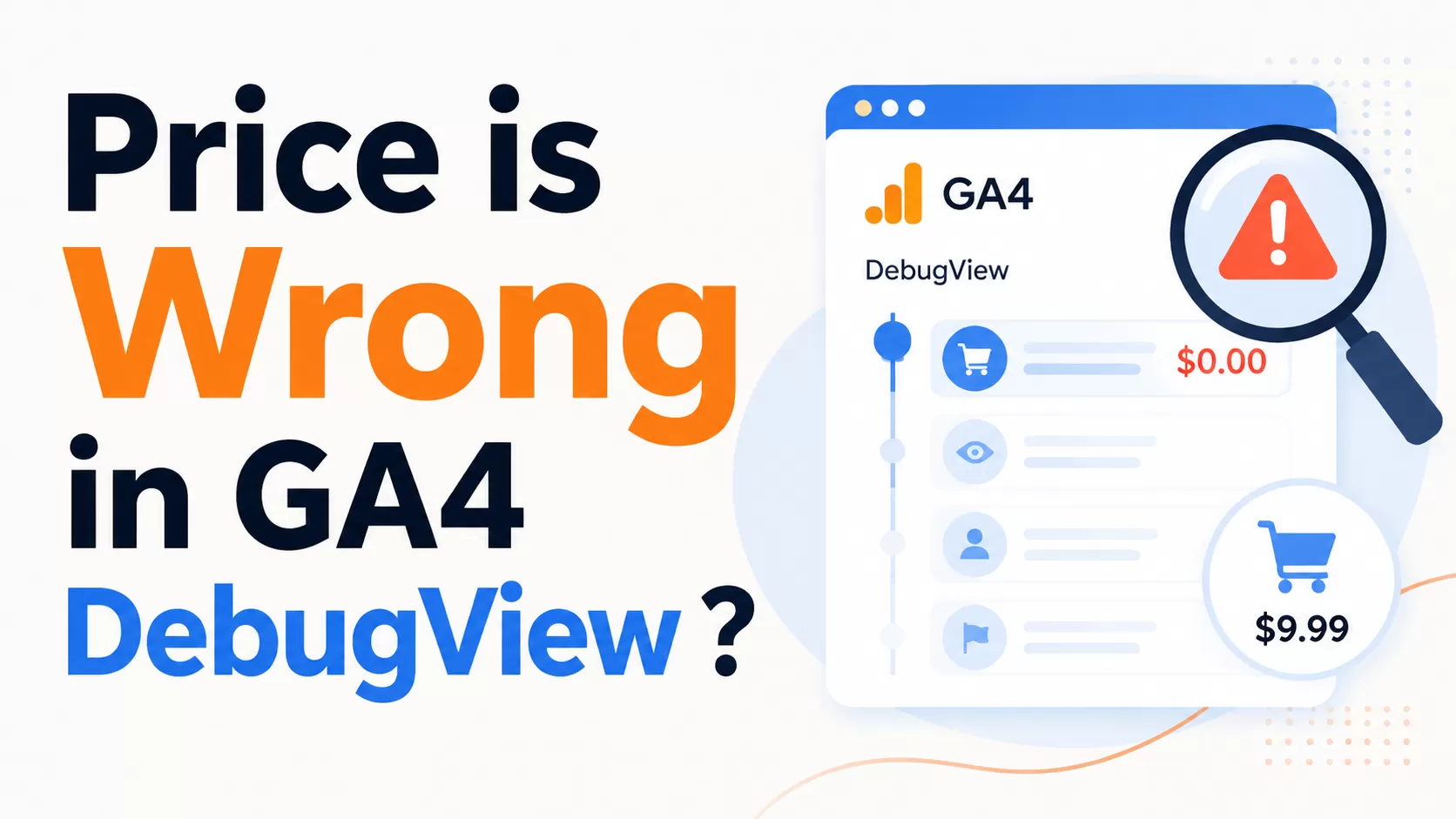 Price is Wrong in GA4 DebugView ?